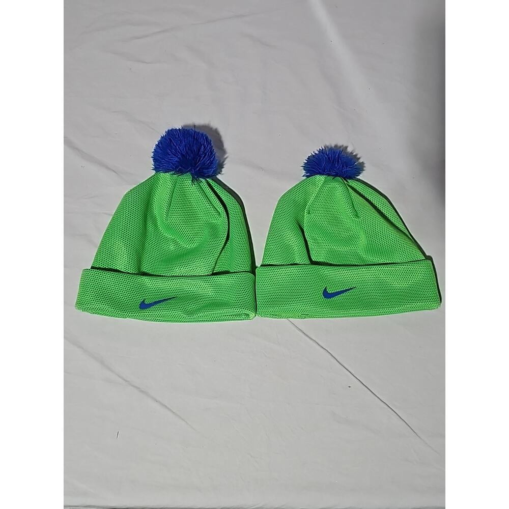 Lot of 2 Nike Youth Fitness Beanies
